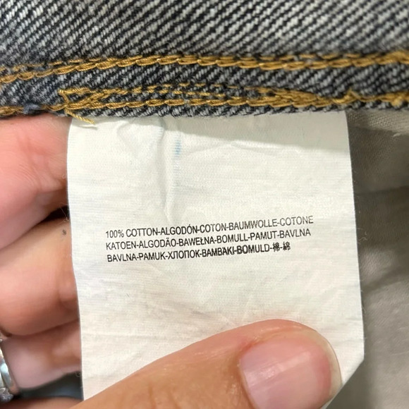 Vans dark denim jean jacket - Picture 3 of 7